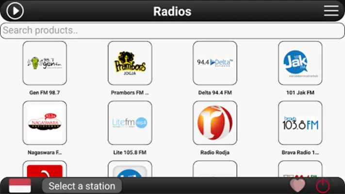 Indonesia Radio FM android App screenshot 0