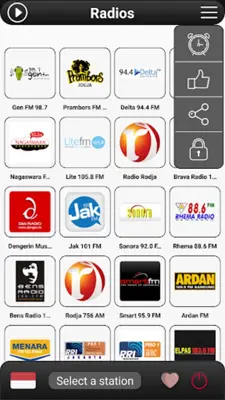 Indonesia Radio FM android App screenshot 2